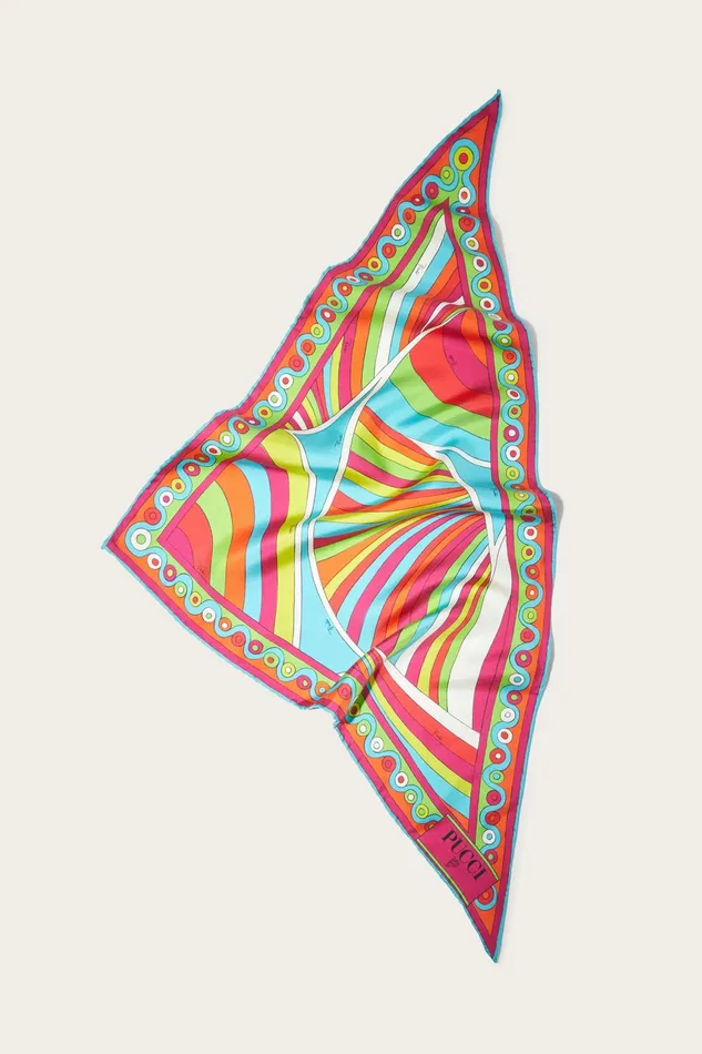 Silks Women PUCCI IridePrint SilkTwill Scarf