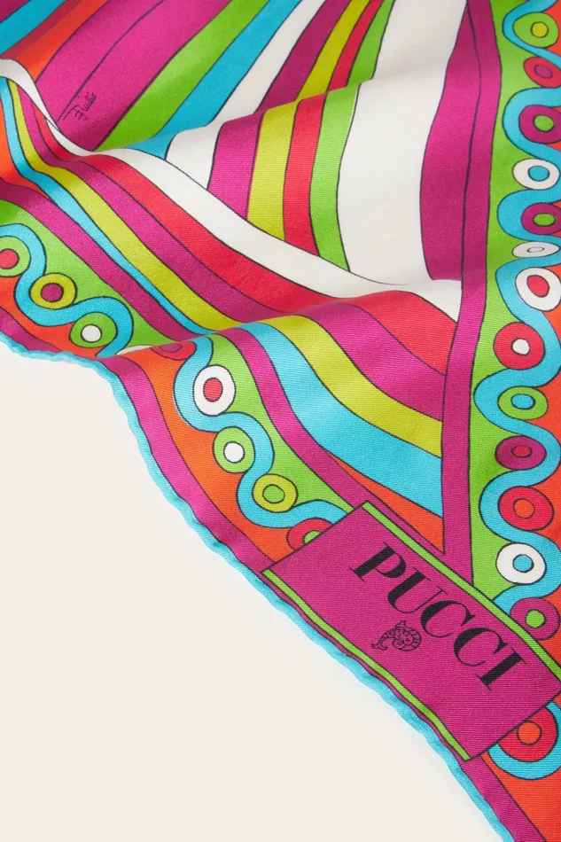 Silks Women PUCCI IridePrint SilkTwill Scarf