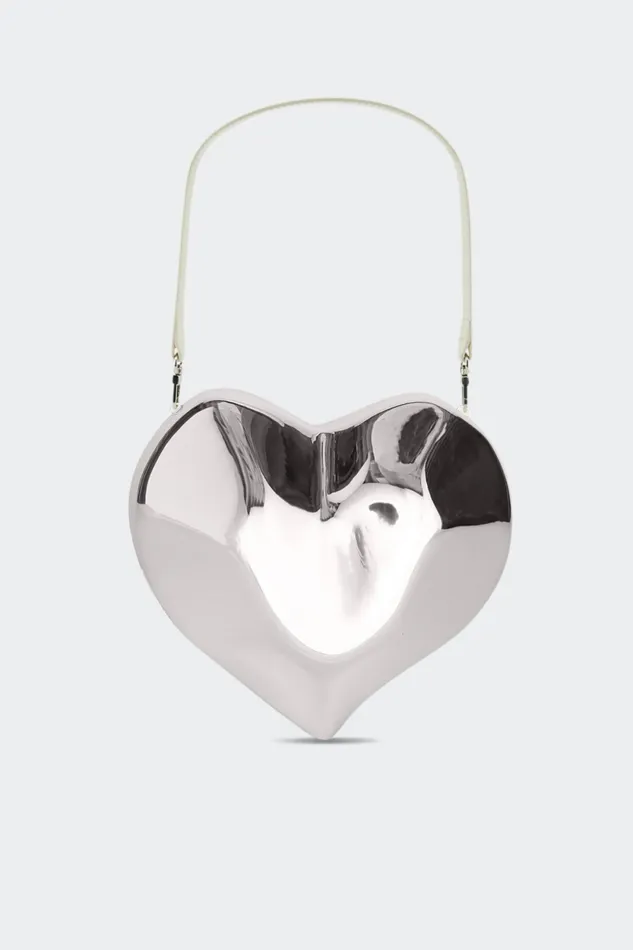 Simon Miller Bags Molded Heart Bag In Silver 8211 Women