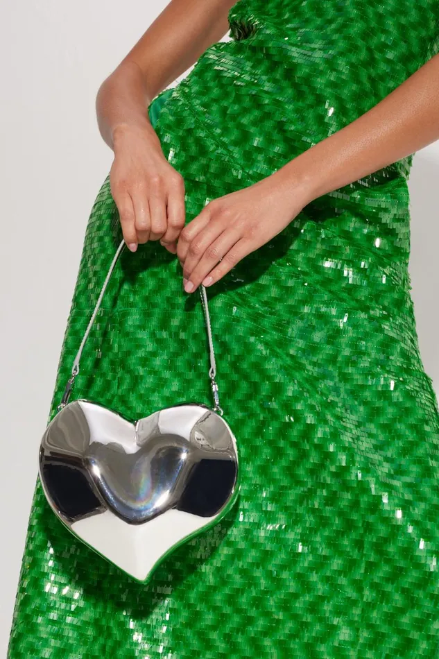 Simon Miller Bags Molded Heart Bag In Silver 8211 Women Simon Miller Bags Molded Heart Bag In Silver 8211 Women