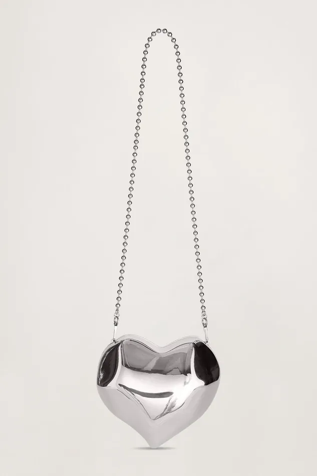 Simon Miller Bags Molded Heart Bag In Silver 8211 Women Simon Miller Bags Molded Heart Bag In Silver 8211 Women