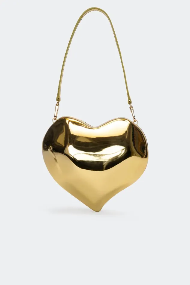 Simon Miller Bags Molded Heart Bag In Star Gold 8211 Women