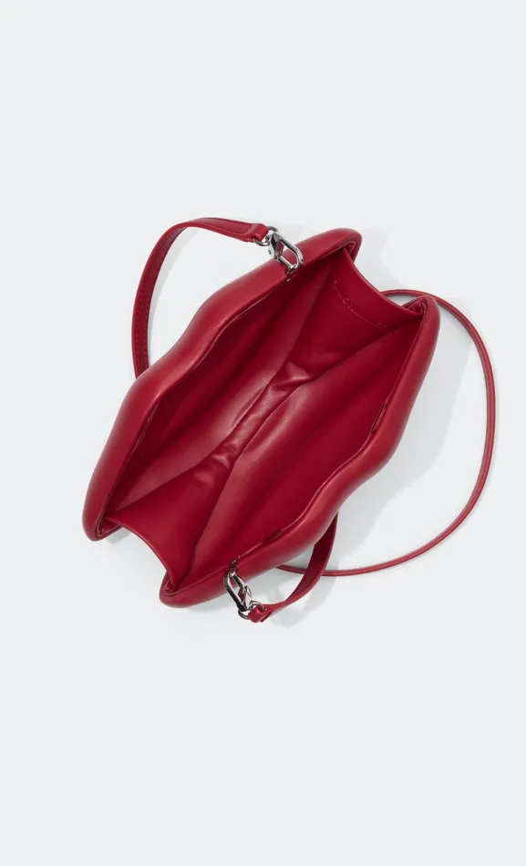 Simon Miller Bags Vegan Lip Clutch In Lucky Red Leather 8211 Women Simon Miller Bags Vegan Lip Clutch In Lucky Red Leather 8211 Women