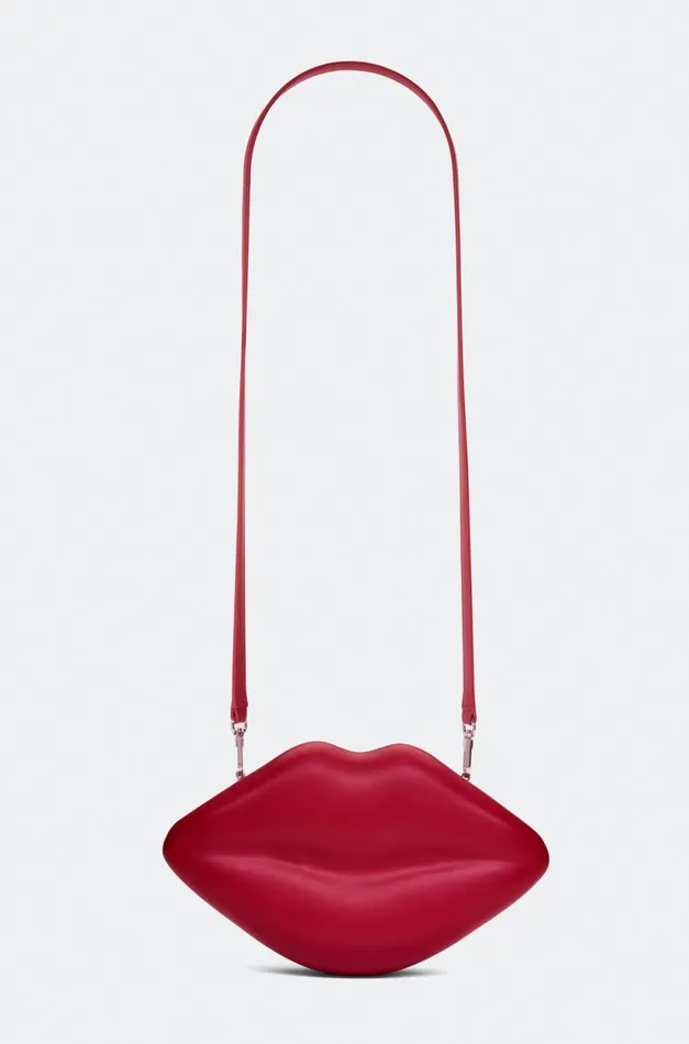Simon Miller Bags Vegan Lip Clutch In Lucky Red Leather 8211 Women Simon Miller Bags Vegan Lip Clutch In Lucky Red Leather 8211 Women