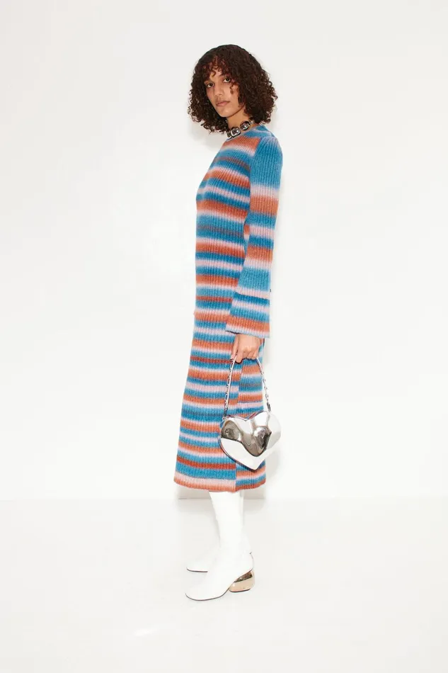 Simon Miller Dresses Axon Knit Dress In Matisse Blue Multi 8211 Women