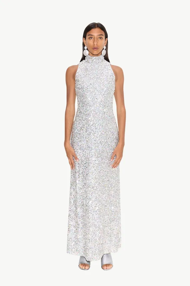 Simon Miller Dresses Sculpty Sleeveless Sequin Dress In Iridescent 8211 Women Simon Miller Dresses Sculpty Sleeveless Sequin Dress In Iridescent 8211 Women