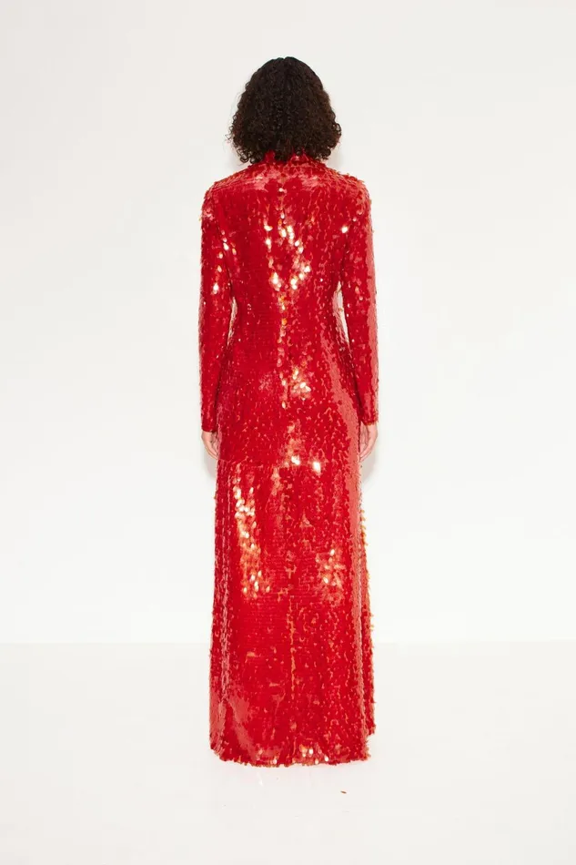 Simon Miller Dresses Sequin Sculpty Dress In Chili 8211 Women Simon Miller Dresses Sequin Sculpty Dress In Chili 8211 Women