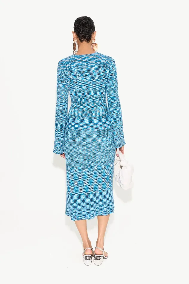 Simon Miller Knitwear Axon Knit Dress In Vivid Sky Multi Cotton 8211 Women Simon Miller Knitwear Axon Knit Dress In Vivid Sky Multi Cotton 8211 Women