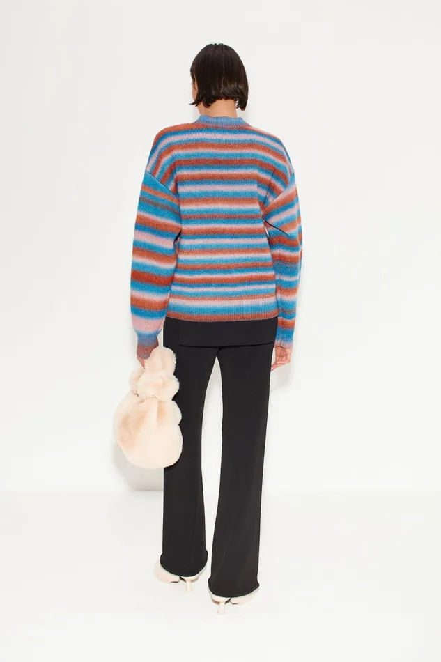 Simon Miller Knitwear Calder Knit Sweater In Matisse Blue Multi 8211 Women