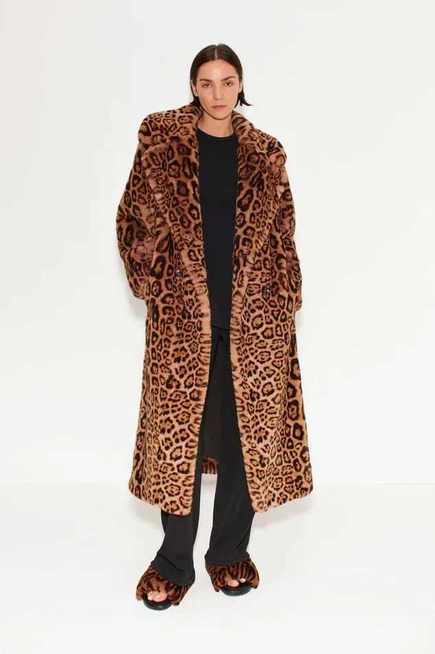 Simon Miller Outerwear Cheetah Jetz Coat In Cheetah Scramble 8211 Women