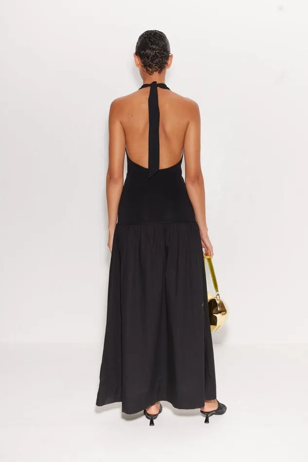 Simon Miller Poplin Junjo Combo Dress In Black 8211 Women Simon Miller Poplin Junjo Combo Dress In Black 8211 Women