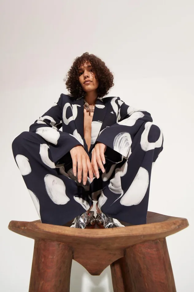 Simon Miller Sets Lennox Crepe Jacket In Painted Dot 8211 Women Simon Miller Sets Lennox Crepe Jacket In Painted Dot 8211 Women