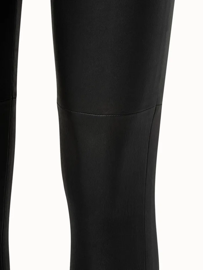 Skinny Leather Pants Black Women Akris Pants