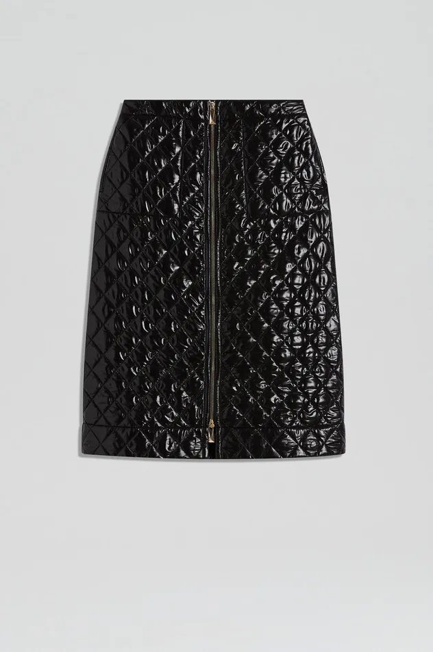 Skirts Scanlan Theodore Women QUILTED SKIRT BLACK