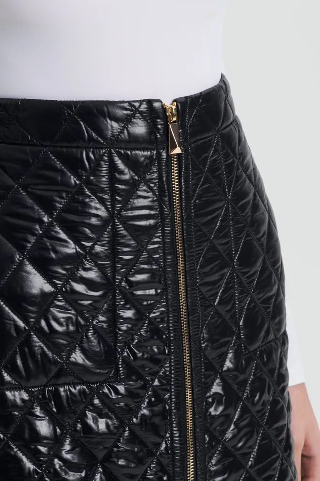 Skirts Scanlan Theodore Women QUILTED SKIRT BLACK
