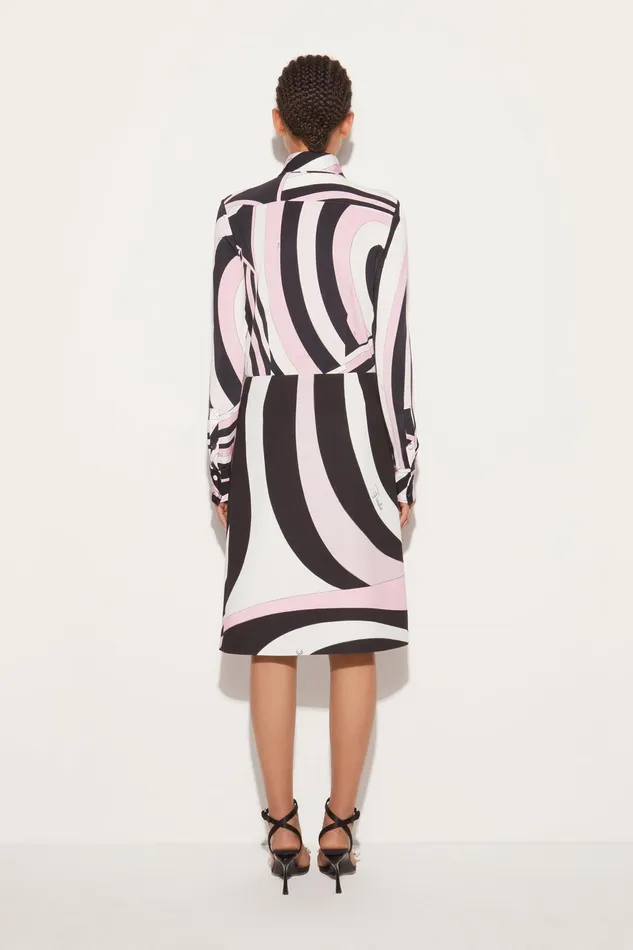 Skirts Women PUCCI MarmoPrint Wrap Skirt