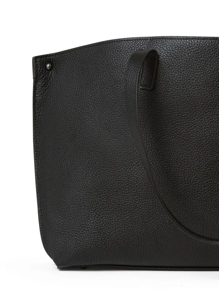 Small Ai Shoulder Bag In Cervocalf Leather Black Women Akris Shoulder Bags