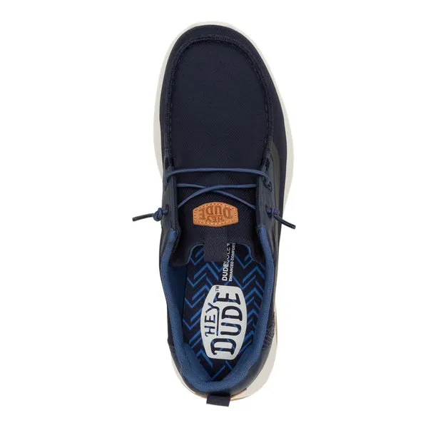 Sneakers Apparel Wally Drift Mesh Navy BlazerWhite heydude