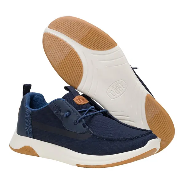 Sneakers Apparel Wally Drift Mesh Navy BlazerWhite heydude