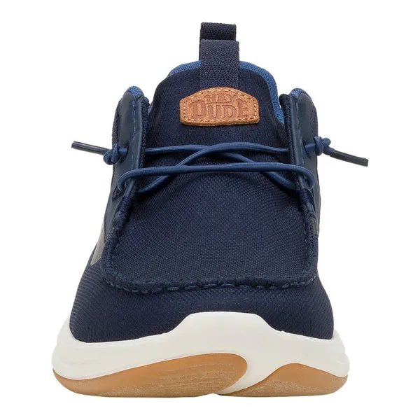 Sneakers Apparel Wally Drift Mesh Navy BlazerWhite heydude