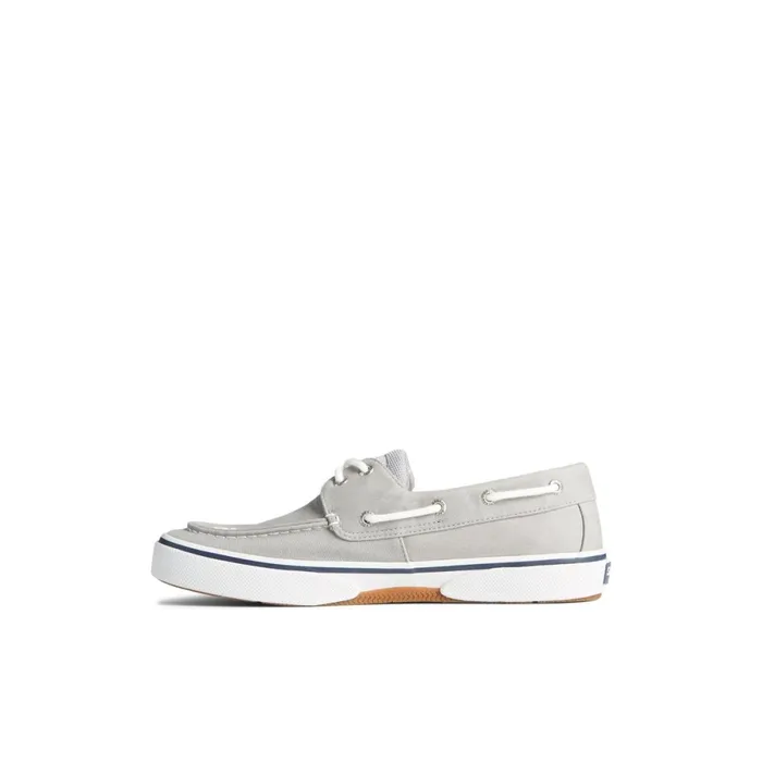 Sneakers Men Sperry Halyard 2Eye Salt Washed Boat Shoe Grey