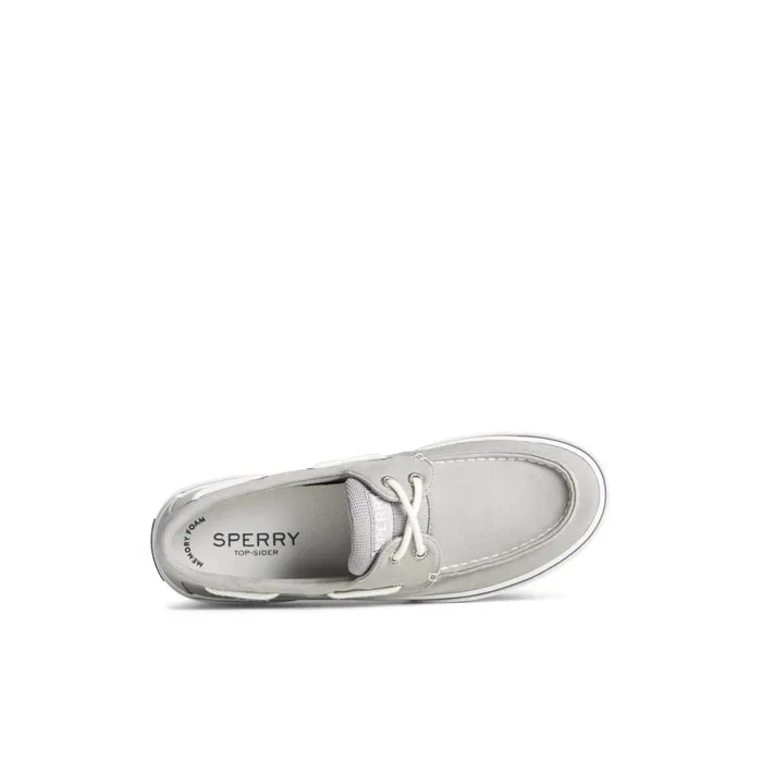 Sneakers Men Sperry Halyard 2Eye Salt Washed Boat Shoe Grey