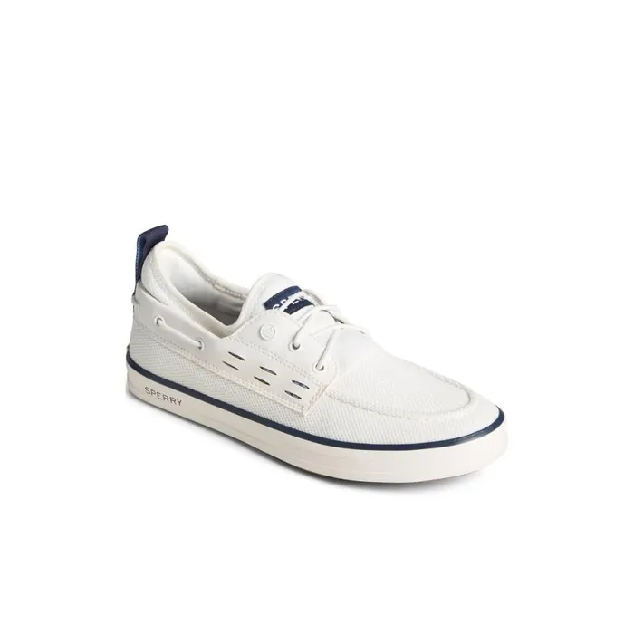Sneakers Women Sperry SeaCycled Fairlead Boat Sneaker White