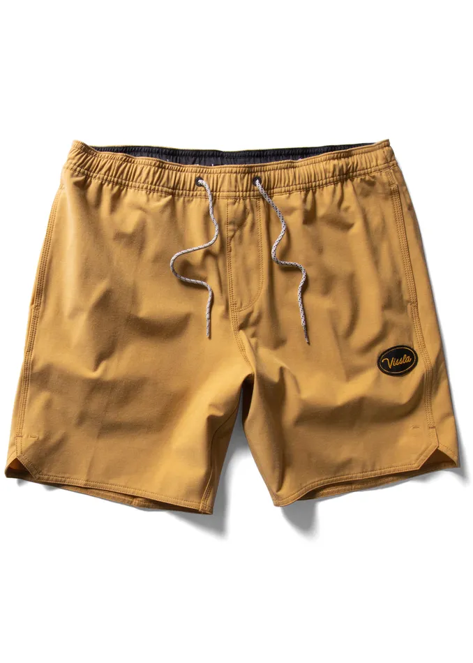 Solid Sets 1758243 Ecolastic Gold Coral Boardshorts Vissla Men