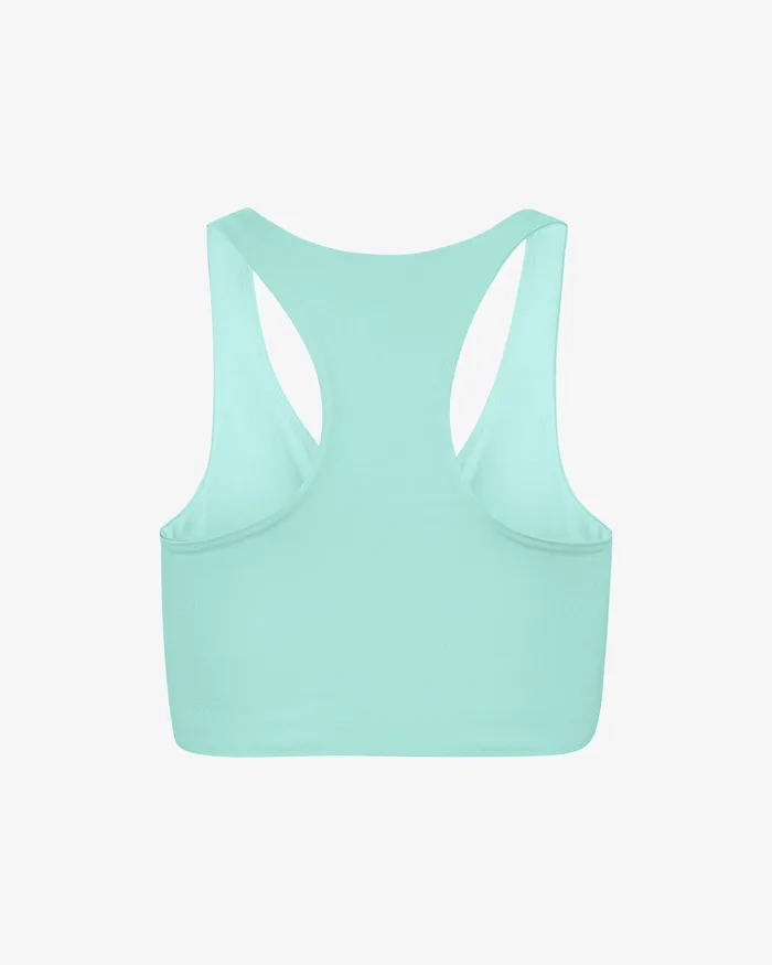 Sports Bras Women Active Cropped Bra 8211 Teal Blue Colorfulstandard