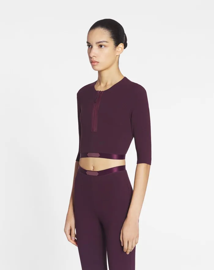 Sportswear Top Burgundy Women Lanvin TShirts and Sweatshirts Sportswear Top Burgundy Women Lanvin TShirts and Sweatshirts