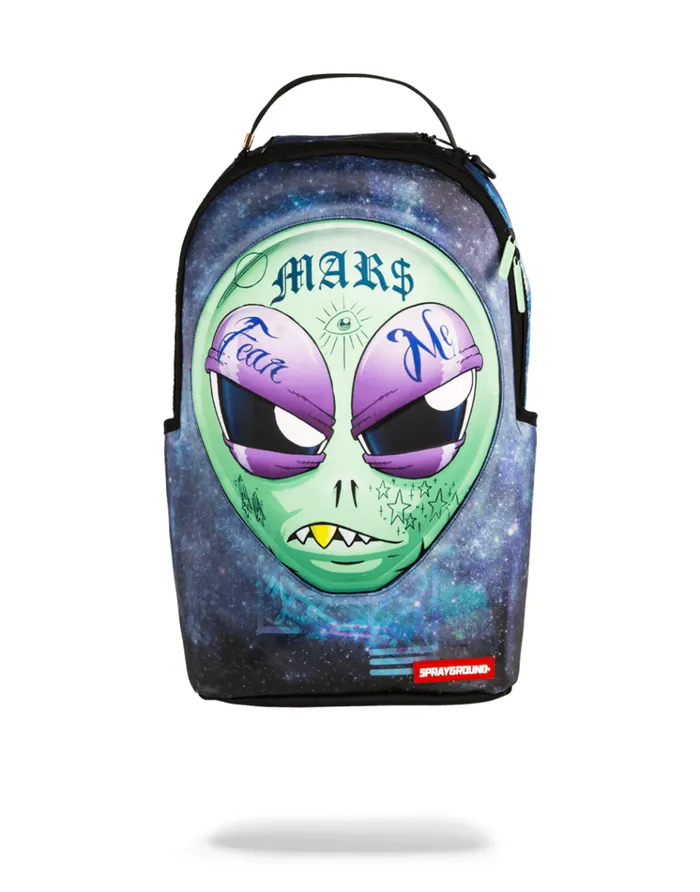 SPRAYGROUND Backpacks 3D LENTICULAR ALIEN HEAD 8211 Universal