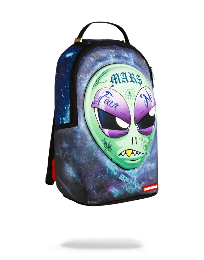 SPRAYGROUND Backpacks 3D LENTICULAR ALIEN HEAD 8211 Universal