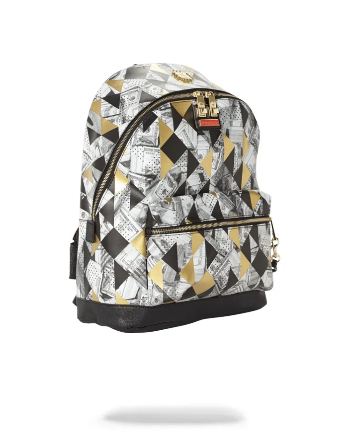 SPRAYGROUND Backpacks 6STRAP FRACTAL MONEY EMPEROR 8211 Universal
