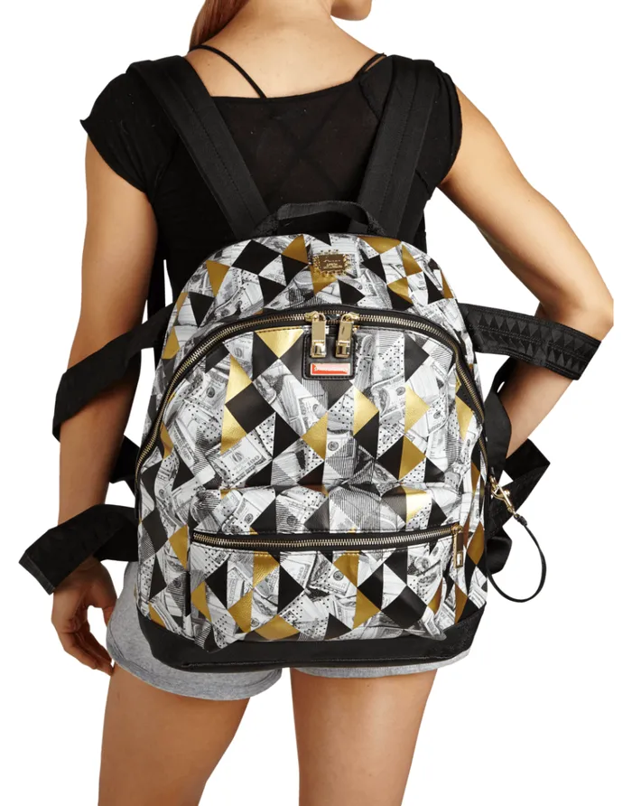 SPRAYGROUND Backpacks 6STRAP FRACTAL MONEY EMPEROR 8211 Universal