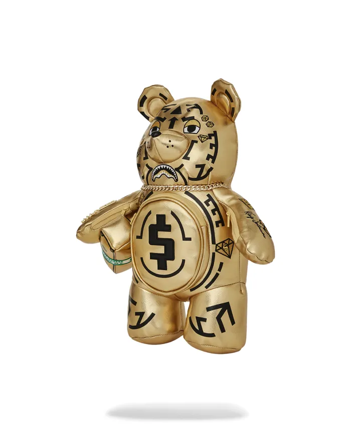 SPRAYGROUND Backpacks AI8 AFRICAN INTELLIGENCE PATH TO THE FUTURE II MEDIUM MONEYBEAR TEDDYBEAR BACKPACK 8211 Universal SPRAYGROUND Backpacks AI8 AFRICAN INTELLIGENCE PATH TO THE FUTURE II MEDIUM MONEYBEAR TEDDYBEAR BACKPACK 8211 Universal