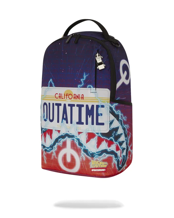 SPRAYGROUND Backpacks BACK TO THE FUTURE OUTATIME DLXSR BACKPACK 8211 Universal SPRAYGROUND Backpacks BACK TO THE FUTURE OUTATIME DLXSR BACKPACK 8211 Universal