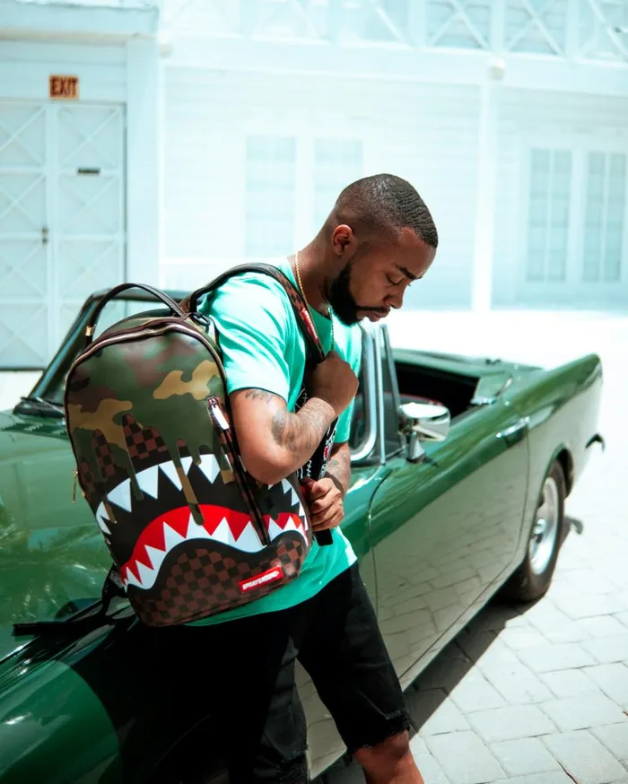 SPRAYGROUND Backpacks CAMO DRIP SHARKS IN PARIS BACKPACK DLXV 8211 Universal SPRAYGROUND Backpacks CAMO DRIP SHARKS IN PARIS BACKPACK DLXV 8211 Universal