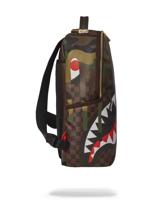 SPRAYGROUND Backpacks CAMO DRIP SHARKS IN PARIS BACKPACK DLXV 8211 Universal SPRAYGROUND Backpacks CAMO DRIP SHARKS IN PARIS BACKPACK DLXV 8211 Universal