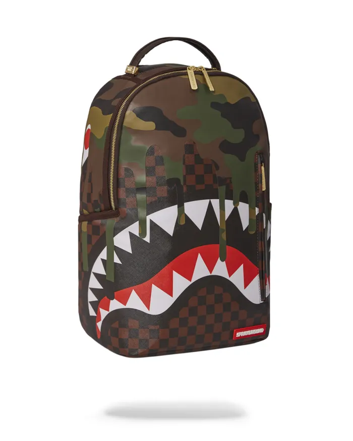 SPRAYGROUND Backpacks CAMO DRIP SHARKS IN PARIS BACKPACK DLXV 8211 Universal SPRAYGROUND Backpacks CAMO DRIP SHARKS IN PARIS BACKPACK DLXV 8211 Universal