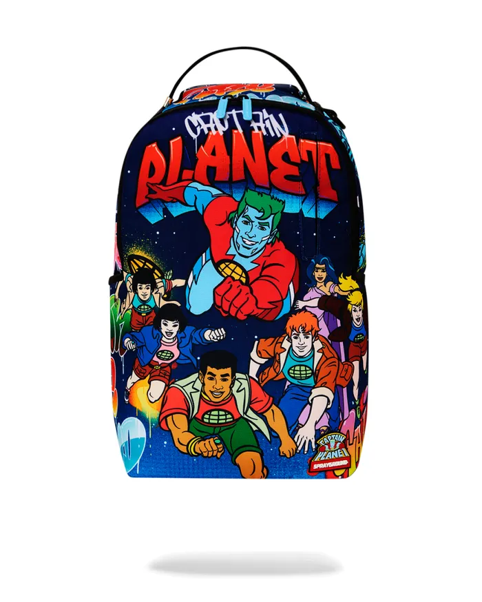 SPRAYGROUND Backpacks CAPTAIN PLANET OFFICIAL DLXSR BACKPACK 8211 Universal