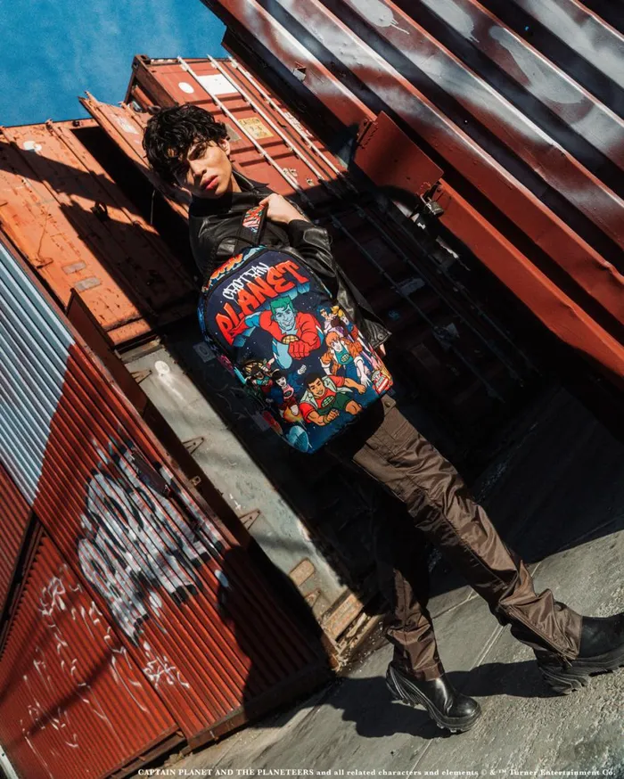 SPRAYGROUND Backpacks CAPTAIN PLANET OFFICIAL DLXSR BACKPACK 8211 Universal SPRAYGROUND Backpacks CAPTAIN PLANET OFFICIAL DLXSR BACKPACK 8211 Universal