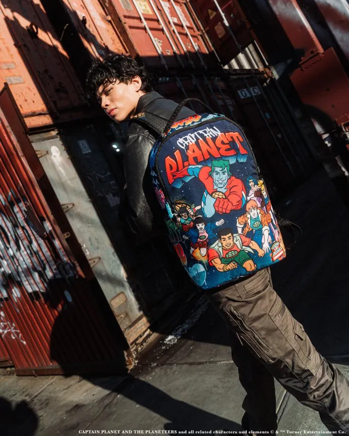 SPRAYGROUND Backpacks CAPTAIN PLANET OFFICIAL DLXSR BACKPACK 8211 Universal SPRAYGROUND Backpacks CAPTAIN PLANET OFFICIAL DLXSR BACKPACK 8211 Universal