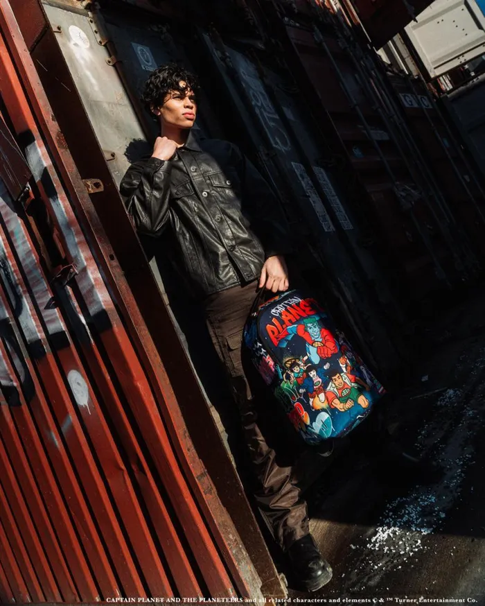 SPRAYGROUND Backpacks CAPTAIN PLANET OFFICIAL DLXSR BACKPACK 8211 Universal SPRAYGROUND Backpacks CAPTAIN PLANET OFFICIAL DLXSR BACKPACK 8211 Universal