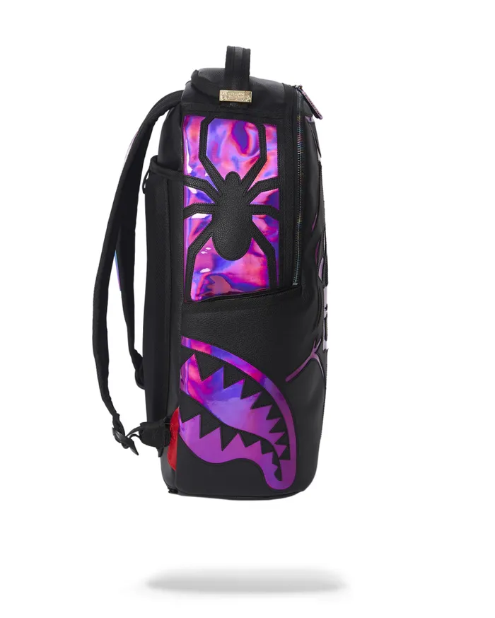 SPRAYGROUND Backpacks CAZZU IRIDESCENT CUT and SEW SPIDER SKULL SHARK BACKPACK DLXV 8211 Universal SPRAYGROUND Backpacks CAZZU IRIDESCENT CUT and SEW SPIDER SKULL SHARK BACKPACK DLXV 8211 Universal