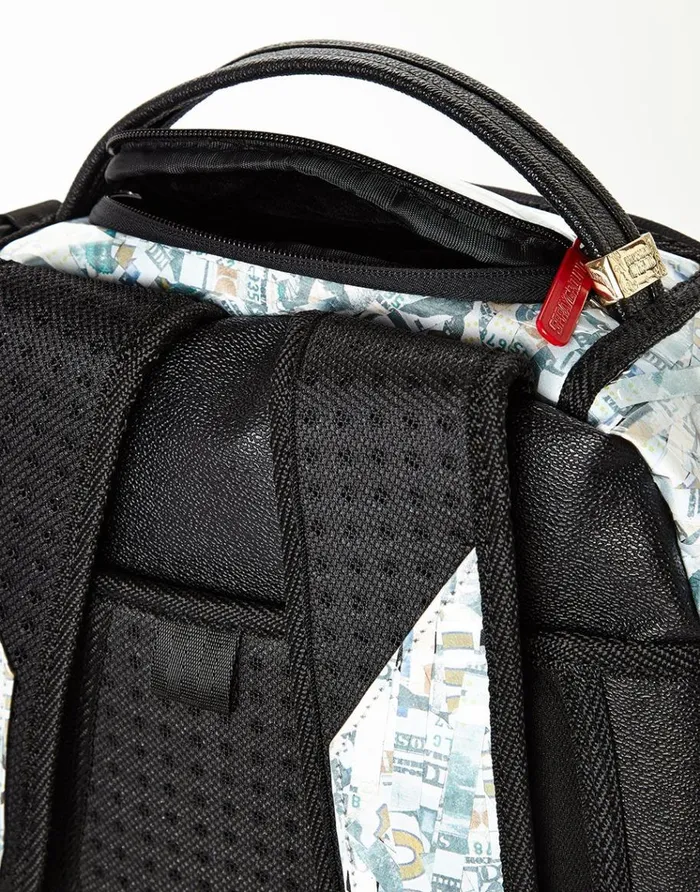SPRAYGROUND Backpacks COUNTERFEIT VINYL SHREDDED MONEY 8211 Universal