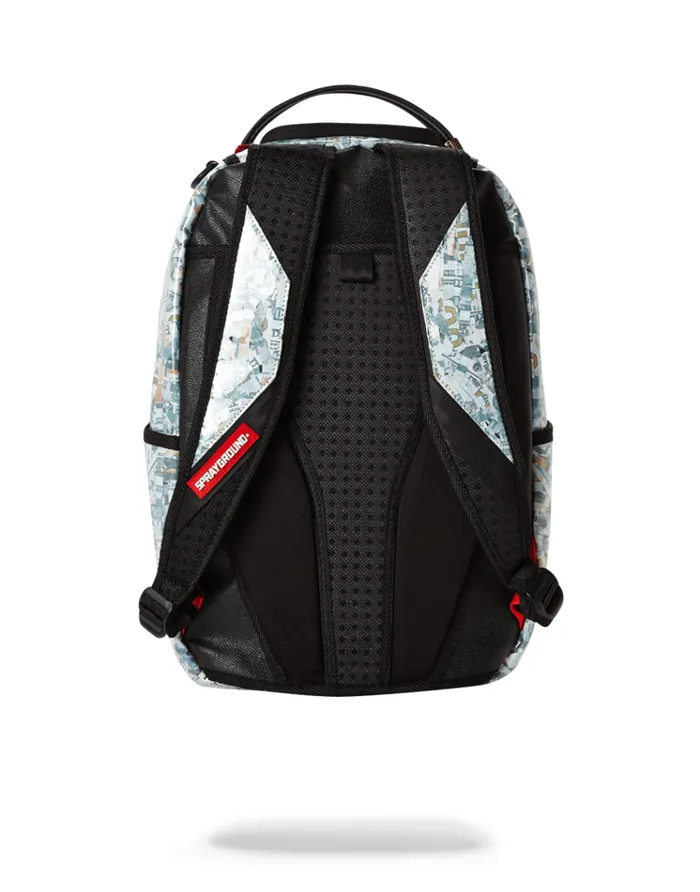 SPRAYGROUND Backpacks COUNTERFEIT VINYL SHREDDED MONEY 8211 Universal