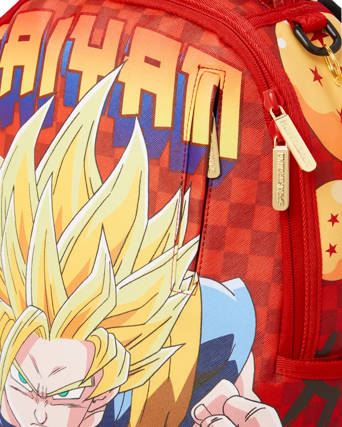 SPRAYGROUND Backpacks DBZ SUPER SAIYAN CHECK 8211 Universal SPRAYGROUND Backpacks DBZ SUPER SAIYAN CHECK 8211 Universal