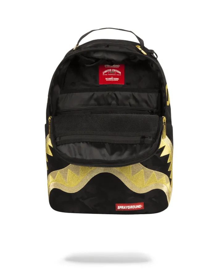 SPRAYGROUND Backpacks DESTROY SHARK GOLD CAMO 8211 Universal SPRAYGROUND Backpacks DESTROY SHARK GOLD CAMO 8211 Universal