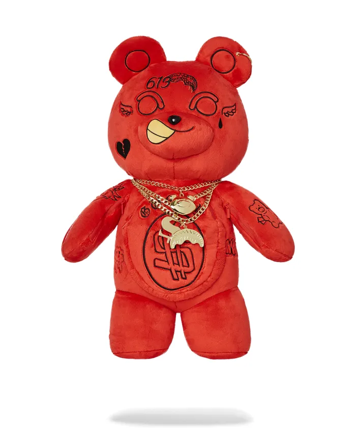 SPRAYGROUND Backpacks DIABLO PLUSH TEDDYBEAR BACKPACK 8211 Universal