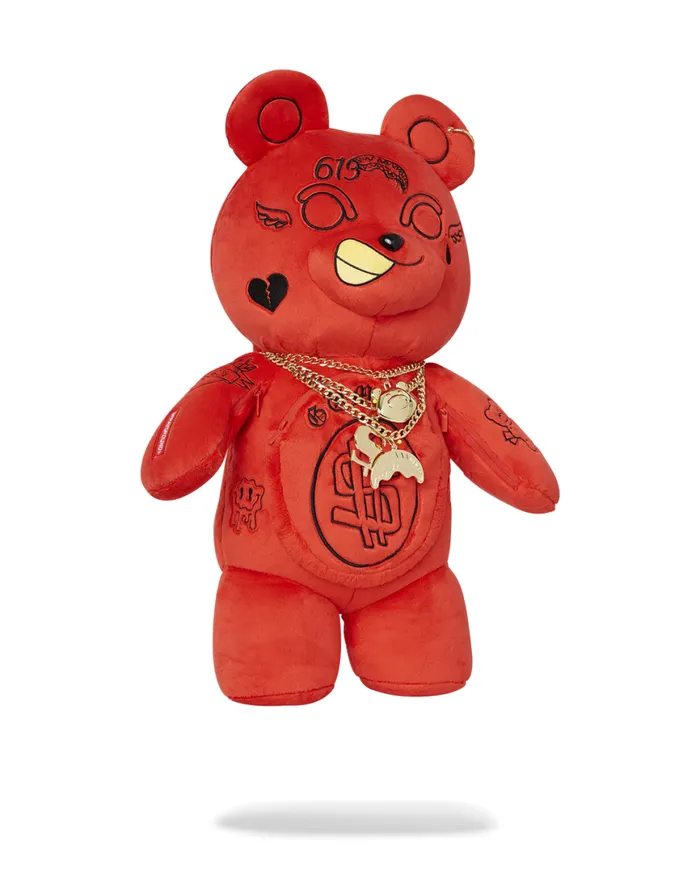 SPRAYGROUND Backpacks DIABLO PLUSH TEDDYBEAR BACKPACK 8211 Universal SPRAYGROUND Backpacks DIABLO PLUSH TEDDYBEAR BACKPACK 8211 Universal